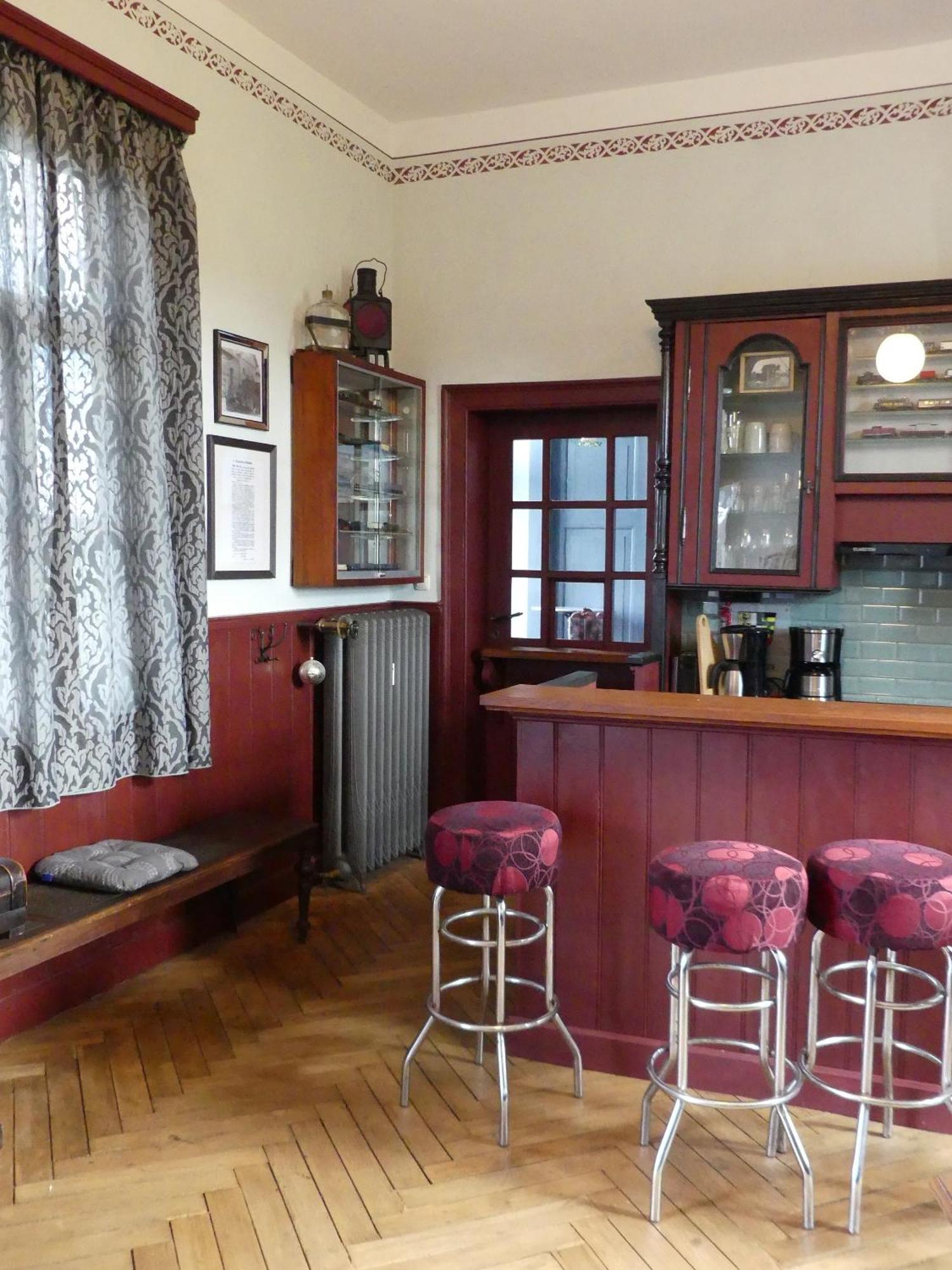 Ferienwohnung Bahnhof 1892 Meeder Eksteriør billede